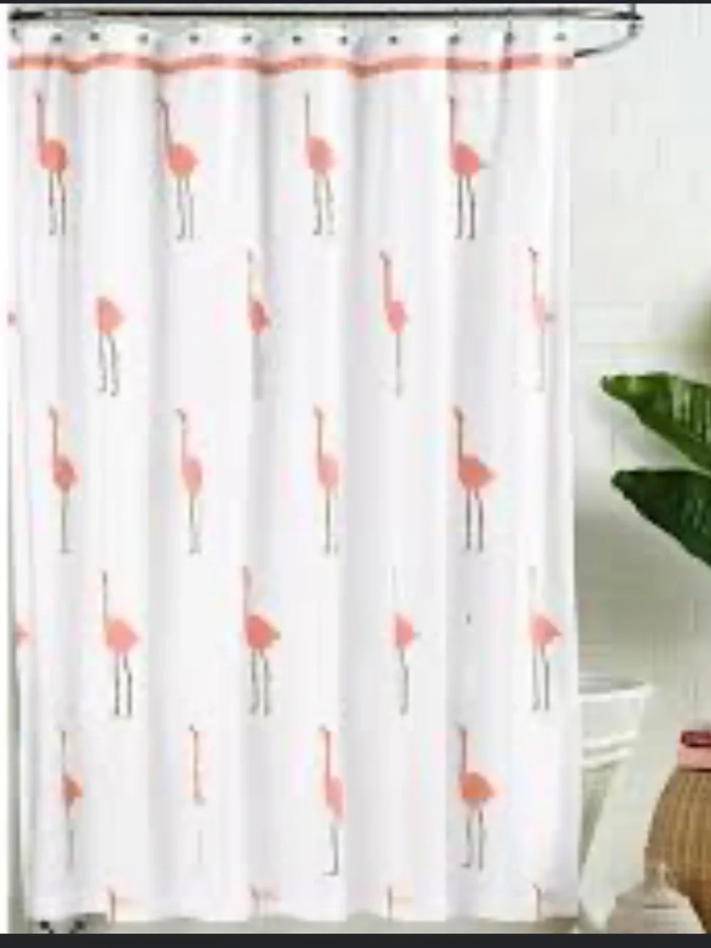 Whim By Martha Stewart Collection Shower Curtain NWT